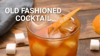 How to make an Old Fashioned Cocktail [upl. by Jaclin811]