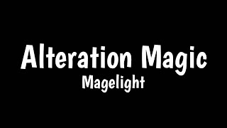 Magelight Spell Sound Effect FX Skyrim [upl. by Annayad]