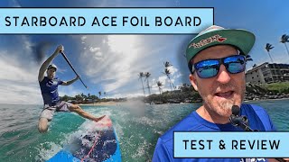 Test and Review Starboard ACE Downwind Foil Board [upl. by Uri]