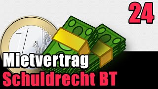 Mietvertrag Allgemeines §§ 535 ff BGB  Schuldrecht BT 24 [upl. by Moonier]