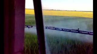 spraying of malting barley  mieziu purskimasmp4 [upl. by Sirovat22]