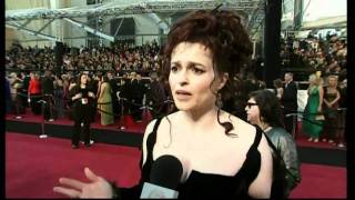 Helena Bonham Carter at the Oscars [upl. by Yelrehs]