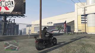 Custom Western Rat Bike Options amp Test  GtaV  Biker Dlc [upl. by Nivalc]