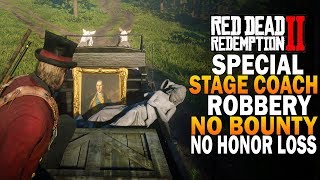 Special Stage Coach Robery No Bounty amp Easy Money Red Dead Redemption 2 RDR2 [upl. by Ibbed]