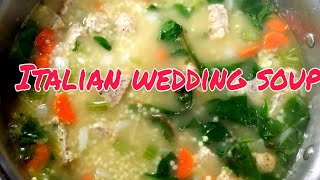 Italian wedding soup [upl. by Albin]