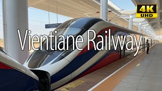 라오스1 비엔티안 고속열차 Vientiane Railway Station 4K [upl. by Sudhir]