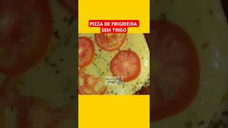 pizza frigideira semtrigo fitness saudavel boaforma emagrecimentosaudavel emagrecercomsaude [upl. by Nallad]