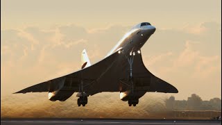 Il volo inaugurale del Concorde [upl. by Ailatan]