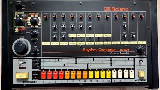 TR808 🟥🟧🟨⬜ The electronic drum legend [upl. by Aan]