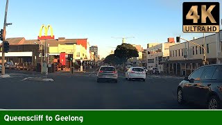 AUS Driving from QUEENSCLIFF to GEELONG RealTime Drive [upl. by Neelyahs]