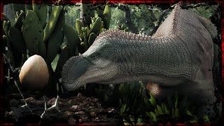 NESTING  IGUANODON TLC Showcase on OFFICIAL  Trailer  Path of Titans [upl. by Jody]