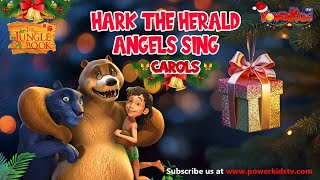 Hark The Herald Angels Sing with Lyrics  Christmas Carol [upl. by Nessej]