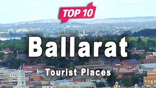 Top 10 Places to Visit in Ballarat  Australia  English [upl. by Disini]