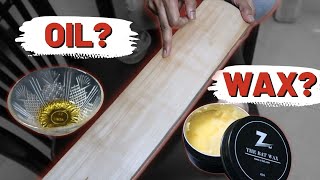 STOP using Linseed Oil on your Cricket Bat Oil Vs Wax Hindi [upl. by Ennovehc]