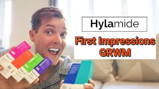 GRWM  HYLAMIDE by Deciem try on and first impressions Come get ready with me [upl. by Johann]