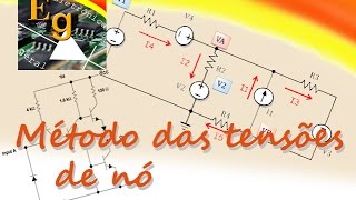 Circuitos Elétricos 10  Método das tensões de nó [upl. by Venezia430]