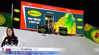 Petra Vlhova  Slalom  Courchevel  RUN 1  2023 [upl. by Pettit]