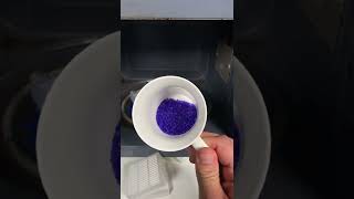 reuse silica gel desiccant package  how not to microwave it [upl. by Eseryt531]