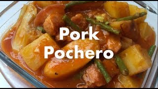 Cooking Pork Pochero [upl. by Mellins]