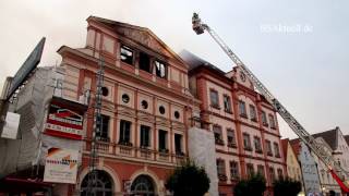 Kreis Dillingen Feuer im Rathaus Dillingen [upl. by Alyek]