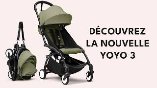 Nouvelle Poussette Yoyo 3 de Stokke  Disponible sur Made in Bébé [upl. by Euphemie]