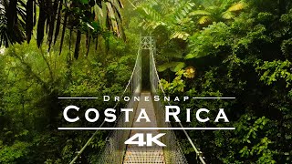 Costa Rica 🇨🇷  Nature relaxing by drone 4K [upl. by Broadbent]