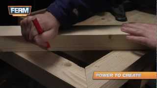 How to reinforce a miter joint [upl. by Nellaf]