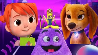 PAW Patrol VS MinionsEXE VS Grimace VS Cocomelon  Coffin Dance Song COVER [upl. by Acireit]