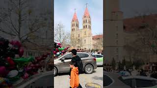 Qingdao cityShandong China🇨🇳🇨🇳 shorts viralvideo beautiful chinanews travel tour share [upl. by Jolanta]