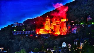 The destruction of Heidelberg Castle in the Nine Years War 16881697 [upl. by Shawna]