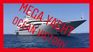 OCEAN VICTORY built in 2014 by Fincantieri 45932ft 140m in Formentera amp Ibiza Mega Yacht [upl. by Nahn]