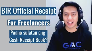 Freelancers Guide for BIR Official Receipt and BIR Books of Account [upl. by Iclehc]