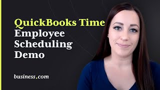 QuickBooks Time Employee Scheduling Demo [upl. by Daloris]