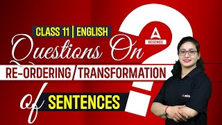 Reordering sentence English grammar 2021 board exam Rearrangement of Sentences [upl. by Anaiq]