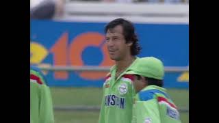 World Cup 1992 Match 22 Pakistan vs South Africa  Brisbane Highlights [upl. by Neal]