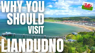 Why You SHOULD Visit Llandudno  Seafront Tour North Wales [upl. by Annaj781]