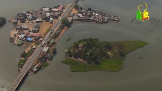 Vue aérienne Gogotinkpon et environs [upl. by Hailed]