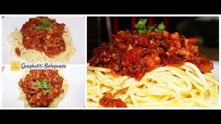 Quick and Easy Spaghetti Bolognese Recipe  Italian Recipe  HomeChefarah [upl. by Lichter]