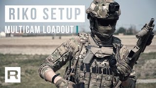 Softair Multicam Setup 2018  Riko Airsoft [upl. by Luhe]