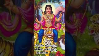 స్వామి అయ్యప్ప శరణం అయ్యప్ప subscribe [upl. by Anielram766]