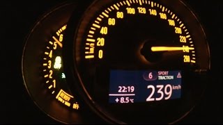 2015 Mini Cooper S F56 192HP  0239 kmh Acceleration amp VMax  Sound [upl. by Esiralc]