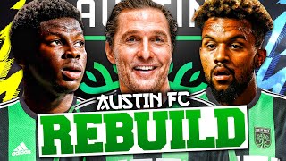 Matthew McConaugheys AUSTIN FC REBUILD FIFA 22 Career Mode [upl. by Eveiveneg]