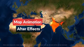 Map Animation Reel  v1 geolayers maps Freelancemotiongraphics [upl. by Oranneg]