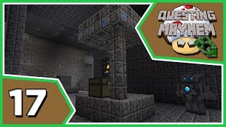 Questing Mayhem  EP 17  Secret Dungeon Minecraft Modpack [upl. by Azerila]