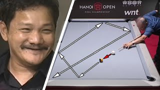 The Best Shots of Efren Reyes Efren Reyes Most Difficult Shots [upl. by Ambler]