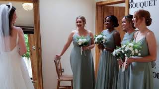 Erin and Vinnies sneak peek wedding film at The Tythe Barn in Launton [upl. by Aniretac214]