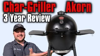 Char Griller Akorn 3 Year Review [upl. by Balling791]