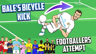 💥BALES EPIC BICYCLE KICK💥 Champions League Final vs Liverpool Footballers Attempt Frontmen 65 [upl. by Far489]