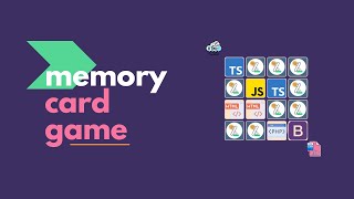 Memory Card Game  using HTML CSS JAVASCRIPT  responsivewebsite heresthecode memorycardgame [upl. by Raynard]