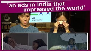 I cried very much  Indias Touching AdsSamsung Bixby voice Assistant Reaction by Korean [upl. by Amiaj286]